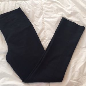 Anthropologie black ankle pants